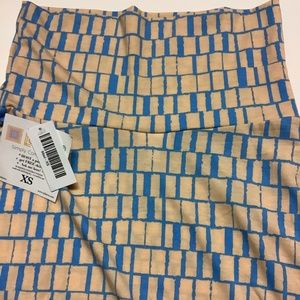 New with tags Xs Lularoe maxi skirt